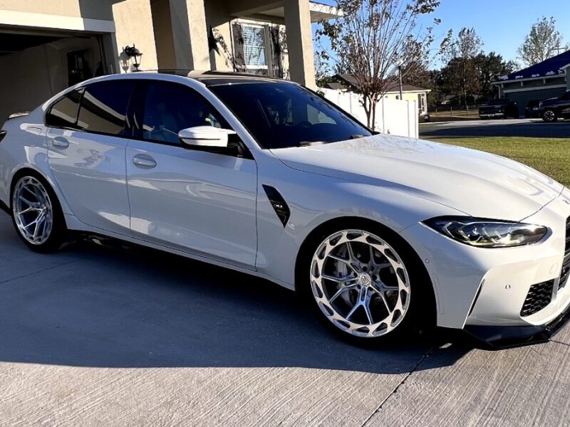 2021 BMW M3 G80 | Rohana RFX19 Machine Silver – 20X10 Front & 20X11 Rear